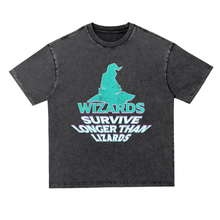 Wizards Survive Longer Than Lizards (Oversized Heavy Tee)