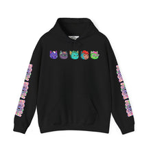 5 Cats, One Hood (Hoodie Designed By Voodoo Bownz)