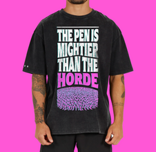 Mightier Than The Horde (Heavyweight Vintage Washed Frayed)