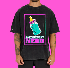 Babysitting My Nerd (Heavyweight Vintage Washed Frayed)