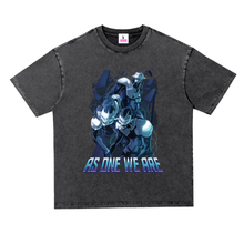 AS ONE WE AREA Heavyweight  Oversize Acid Wash Tee - 300 GSM